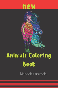 Animals Coloring Book Mandala Animals