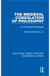Medieval Consolation of Philosophy