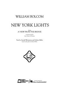 William Bolcom - New York Lights