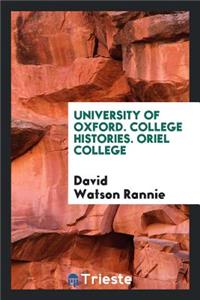 Oriel College (Oxford University).