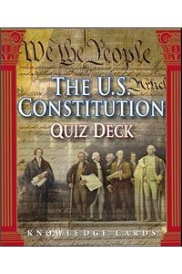 Us Constitution Quiz Deck-Card