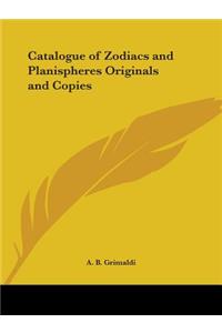 Catalogue of Zodiacs and Planispheres Originals and Copies (1905)
