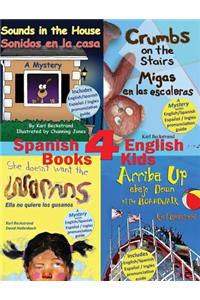 4 Spanish-English Books for Kids - 4 libros bilingües para niños