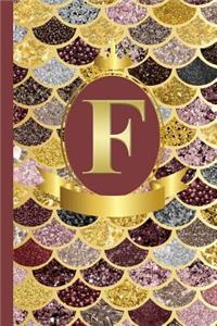 Letter F Notebook