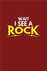 Wait I See A Rock
