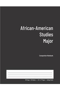 African-American Studies Major Composition Notebook