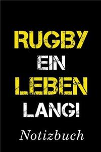 Rugby Ein Leben Lang Notizbuch