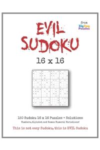 Evil Sudoku 16 x 16