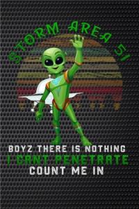 Storm Area 51 boyz there is nothing i cant penetrate count me in