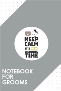 Notebook for Grooms