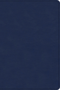 KJV Single-Column Personal Size Bible, Navy LeatherTouch
