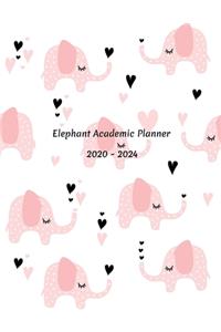 Elephant Academic Planner 2020-2024