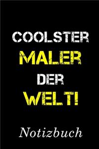 Coolster Maler Der Welt Notizbuch