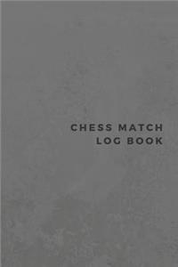 Chess Match Log Book