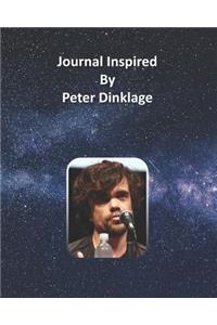 Journal Inspired by Peter Dinklage
