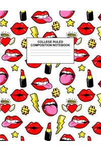 College Ruled Composition Notebook