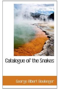 Catalogue of the Snakes