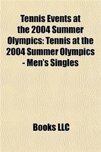 Tennis Events at the 2004 Summer Olympics