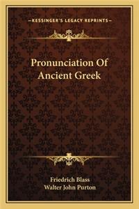Pronunciation Of Ancient Greek