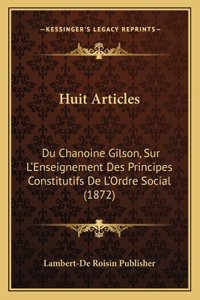 Huit Articles