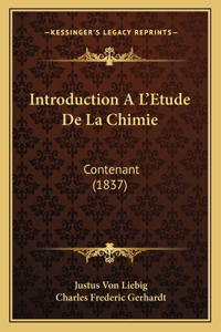 Introduction A L'Etude De La Chimie