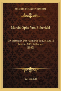 Martin Opitz Von Boberfeld