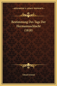 Bestimmung Des Tags Der Hermannsschlacht (1818)