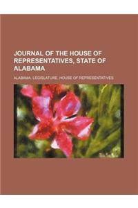 Journal of the House of Representatives, State of Alabama