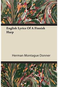 English Lyrics of a Finnish Harp