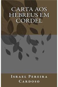 Carta Aos Hebreus Em Cordel