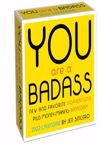 You Are a Badass 2022 Day-To-Day Calendar