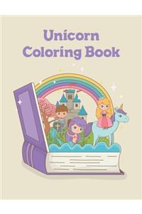 Unicorn Coloring Book