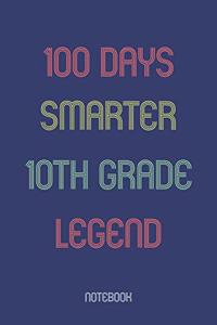 100 Days Smarter 10th Grade Legend