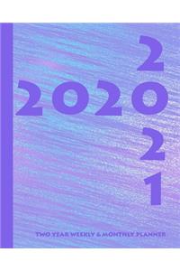 2020-2021 Two Year Weekly & Monthly Planner