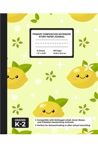Primary Composition Notebook Story Paper Journal