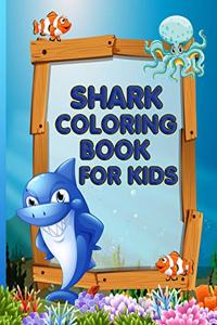 Shark Coloring Book For Kids