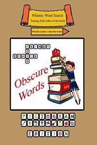 Whimsy Word Search, Obscure Words, Pictograms, Daily Calendar