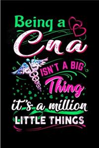 Being a CNA isn't a big things it's a million little things