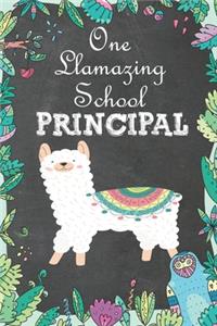 One llamazing School Principal