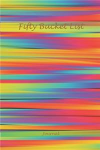 Fifty Bucket List Journal