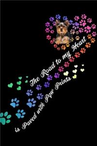 The road to my heart is paved with paw prints