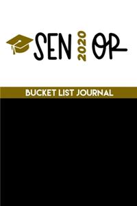 Senior 2020 Bucket List Journal