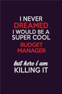 I Never Dreamed I Would Be A Super cool Budget Manager But Here I Am Killing It