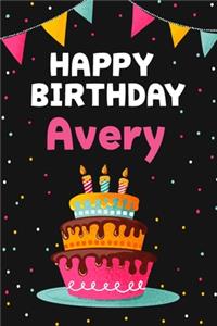 Happy Birthday Avery