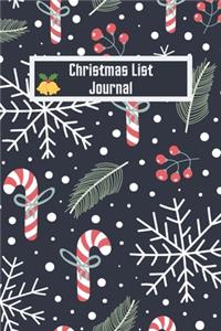 Christmas List Journal