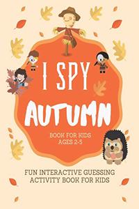 I SPY Autumn Book for Kids Ages 2-5