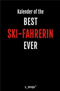 Kalender für Ski-Fahrer / Ski-Fahrerin