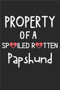 Property Of A Spoiled Rotten Papshund