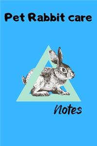 Pet Rabbit Care Notes