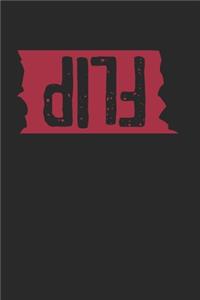 Flip Upside down Notebook